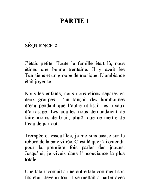 Les oiseaux de nuit éditions. Extrait de la pièce de théâtre la fille du sacrifice de Rehab Mehal